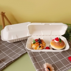 9 Inch Hot Dog Containers 100% Compostable