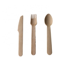 Disposable Wooden Cutlery Set Wood Cutlery Biodegradable Compostable