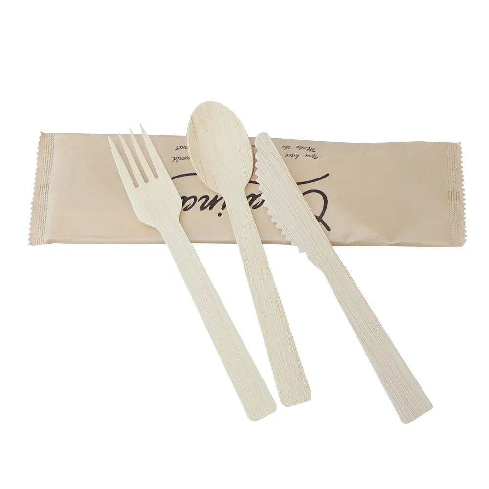 Reusable Dessert Bamboo Spoon Disposable Eco-Friendly