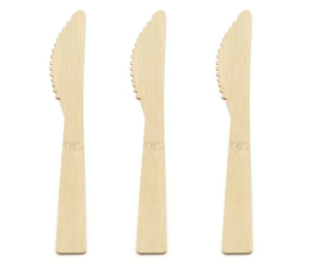 170mm/140mm Custom Disposable Bamboo Knife