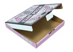 Caja de empaquetado caliente de la pizza de la venta Caja de pizza de 12 pulgadas
