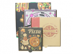 Caja de empaquetado caliente de la pizza de la venta Caja de pizza de 12 pulgadas