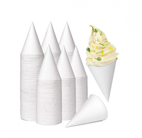 tasse de papier de crème glacée d'impression personnalisée