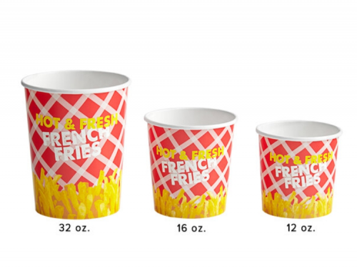 32OZ Pommes-Frites-Tasse