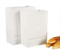 White Paper Sandwich Bags Packing Customized Size
