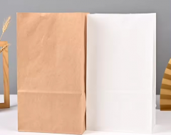 White Paper Sandwich Bags Packing Customized Size