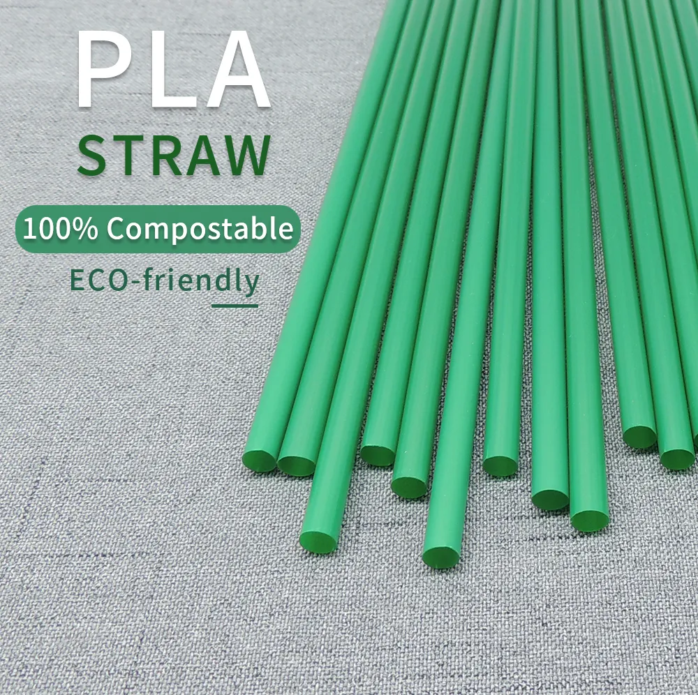 7mm White PLA  Straws