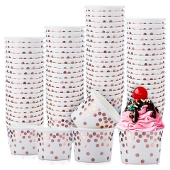 ถ้วยกระดาษไอศครีมและฝาปิด