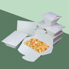 550ml Single Compartment Sugarcane Bagasse Meal Box