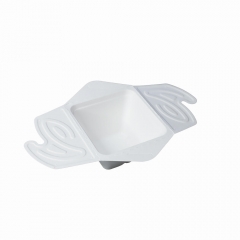 550ml Single Compartment Sugarcane Bagasse Meal Box