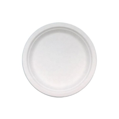 9 Assiette Ronde Canne à Sucre