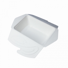 1050ml 1 Compartment Pulp Sugarcane Bagasse Box 