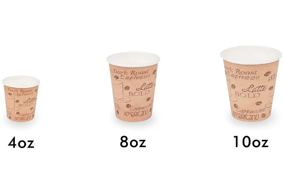 Getting the Details of 8 oz Coffee Sups Size, Sleeves