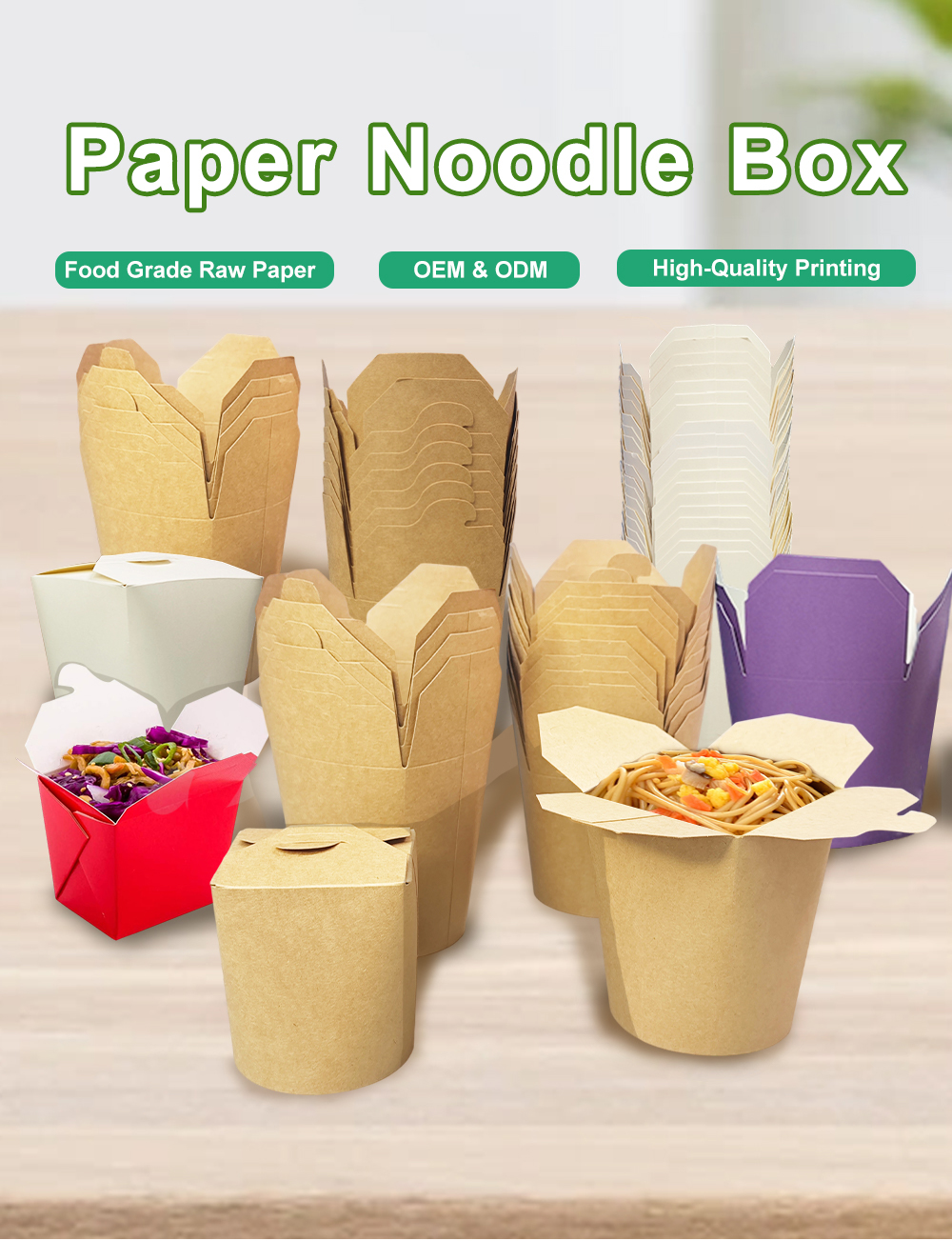 paper noodle box wholesale