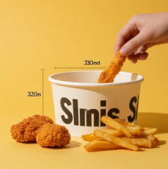 32oz Kraft French Fries Paper Cup