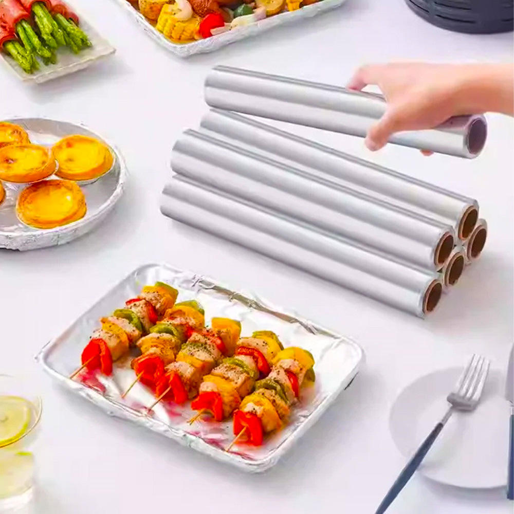 Customized Food-Grade Aluminum Foil Roll for Food Packaging