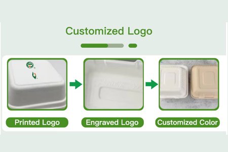Custom Sugarcane Fish and Chips Boxes