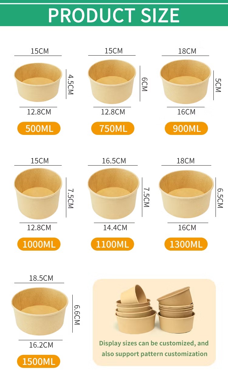 Custom 28OZ Salad Bowl 