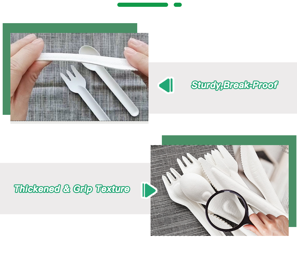 Disposable Bagasse Pulp Chinese Small Soup Spoon