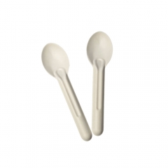 5inch Compostable Disposable Bagasse Pulp Spoon