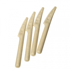 Custom Biodegradable Sugarcane Cutlery Set (Knife, Fork, Spoon)