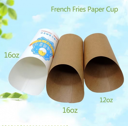 16 oz Kraft French Fries Cup Chips Cup