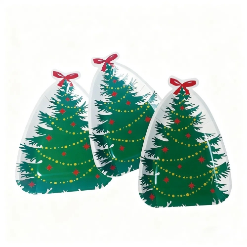 Custom Printed Pizza Shaped Paper Plates