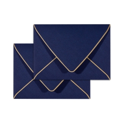 Custom Luxury Gift Gold Side Printing Paper Envelope