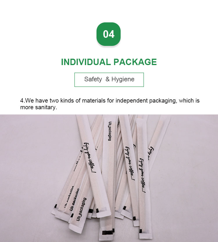 Wooden Coffee Stirrers 140*6*2mm