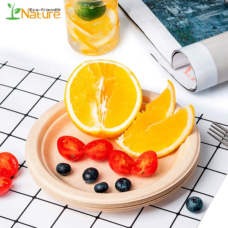 Sugarcane Plates Wholesale