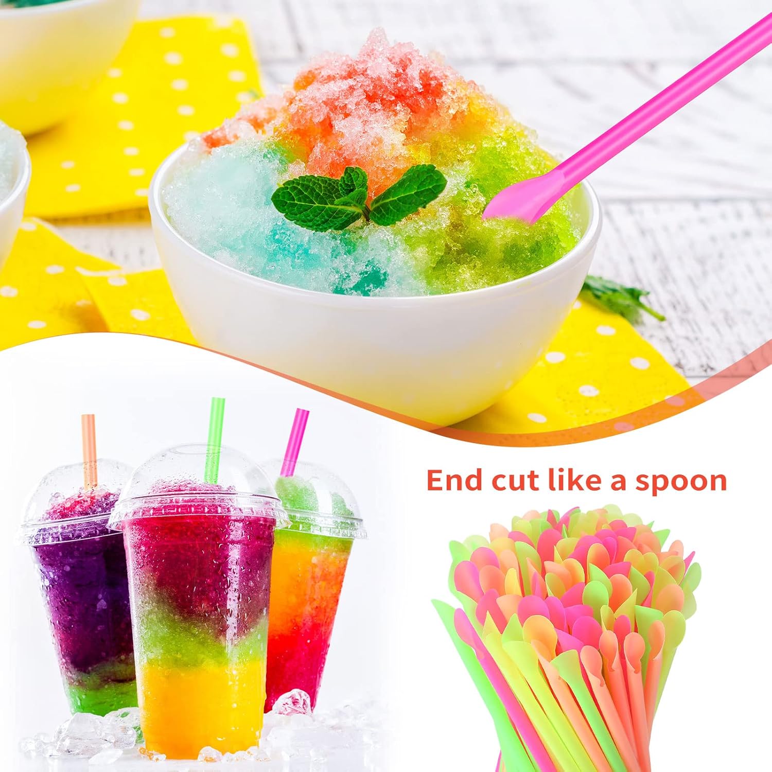 PLA Straw Spoon Wholesale