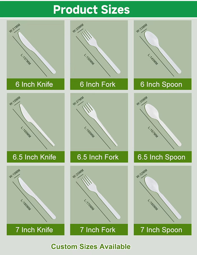 Eco-Friendly Colorful CPLA Ice Cream Spoons