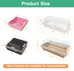 Custom Dessert to go Boxes Bakery Boxes 