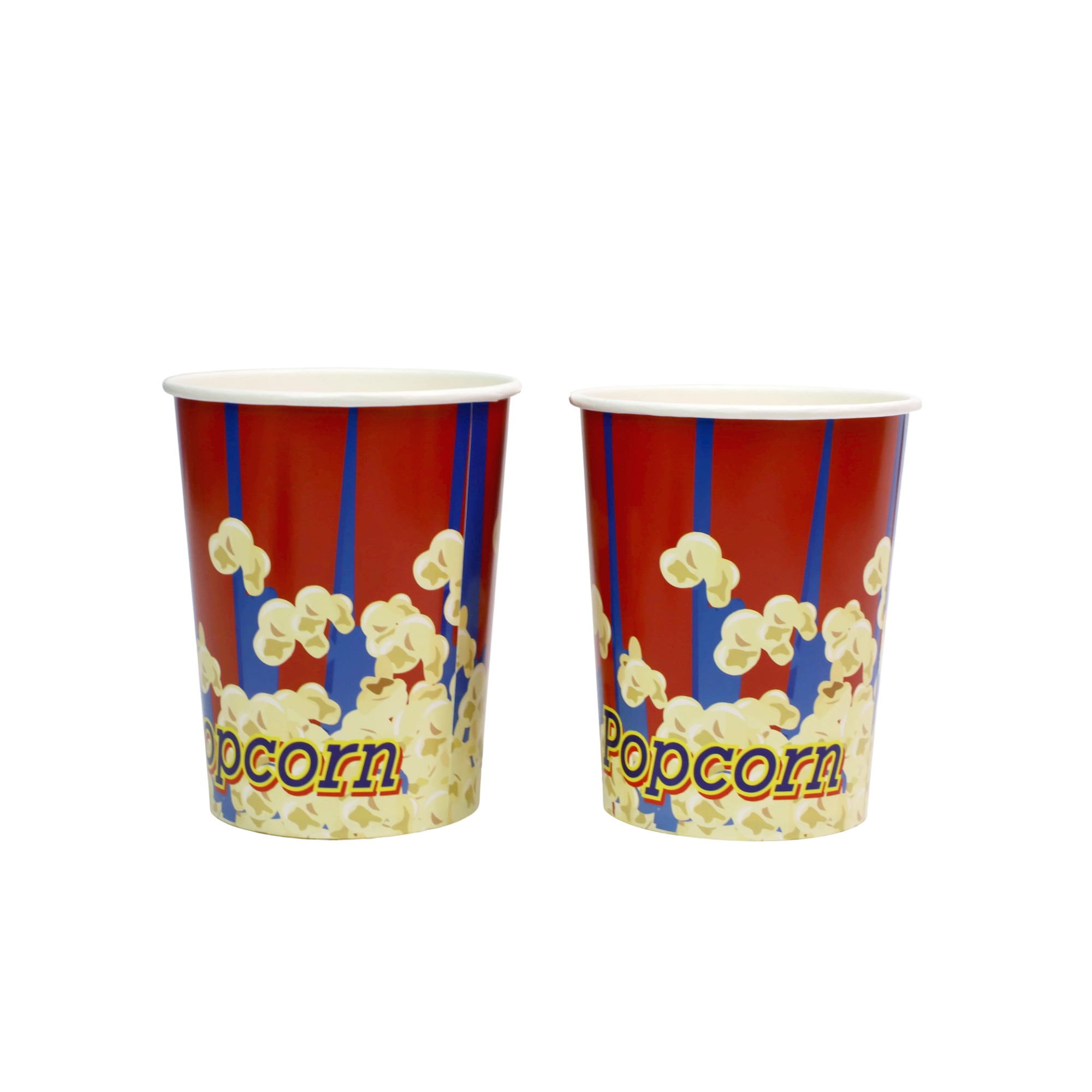 Disposable Custom Printed Biodegradable Paper Popcorn Bucket