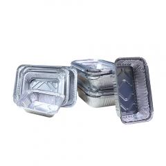  Aluminum Foil Container with Foil Cardboard Lid
