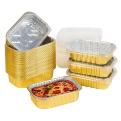 260ml Aluminum Foil Pans with Lids