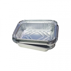  Aluminum Foil Container with Foil Cardboard Lid