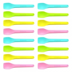 Eco-Friendly Colorful CPLA Ice Cream Spoons