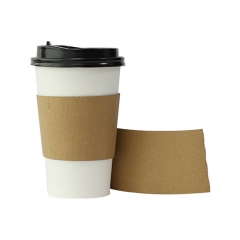 12 oz Paper Sleeve Coffee Cup Fan
