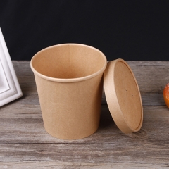 16 OZ Soup Bowls Round Paper Soup Boxes Wholesale