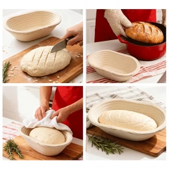 10 Inch Oval Bread Proofing Basket