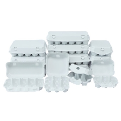 Bulk Cheap Egg Cartons Top Flat with Labels
