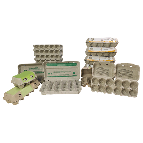 18 Count Egg Cartons Bulk Colored Cartons Paper Egg Boxes