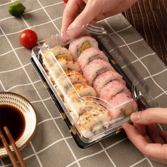 Paper Sushi Tray with Dome Lid