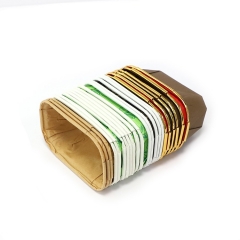 Ridged Elliptical Baking Cup Paper