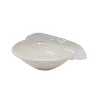 1000ml Bagasse Bowl with Lid