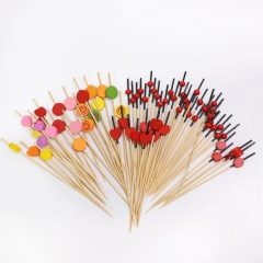 Bamboo Skewers Bulk Fruit Skewers Cocktail Picks