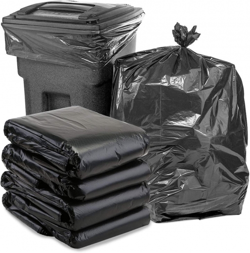 Black Heavy Duty Trash Bags Compostable Garbage Bags
