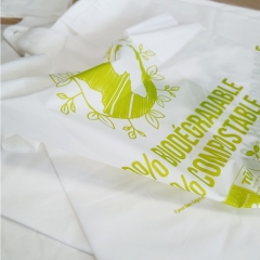  HDPE/LDPE Plastic Bags Compostable Shopping Bags 