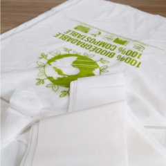  HDPE/LDPE Plastic Bags Compostable Shopping Bags 